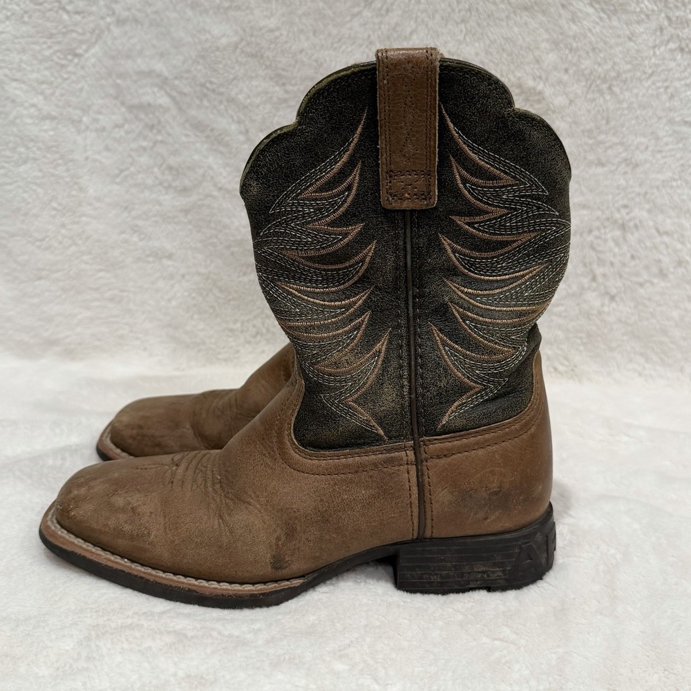 Ariat Youth Firecatcher Western Boots Kids Boys Big Kids Size 1 - Super Cute!